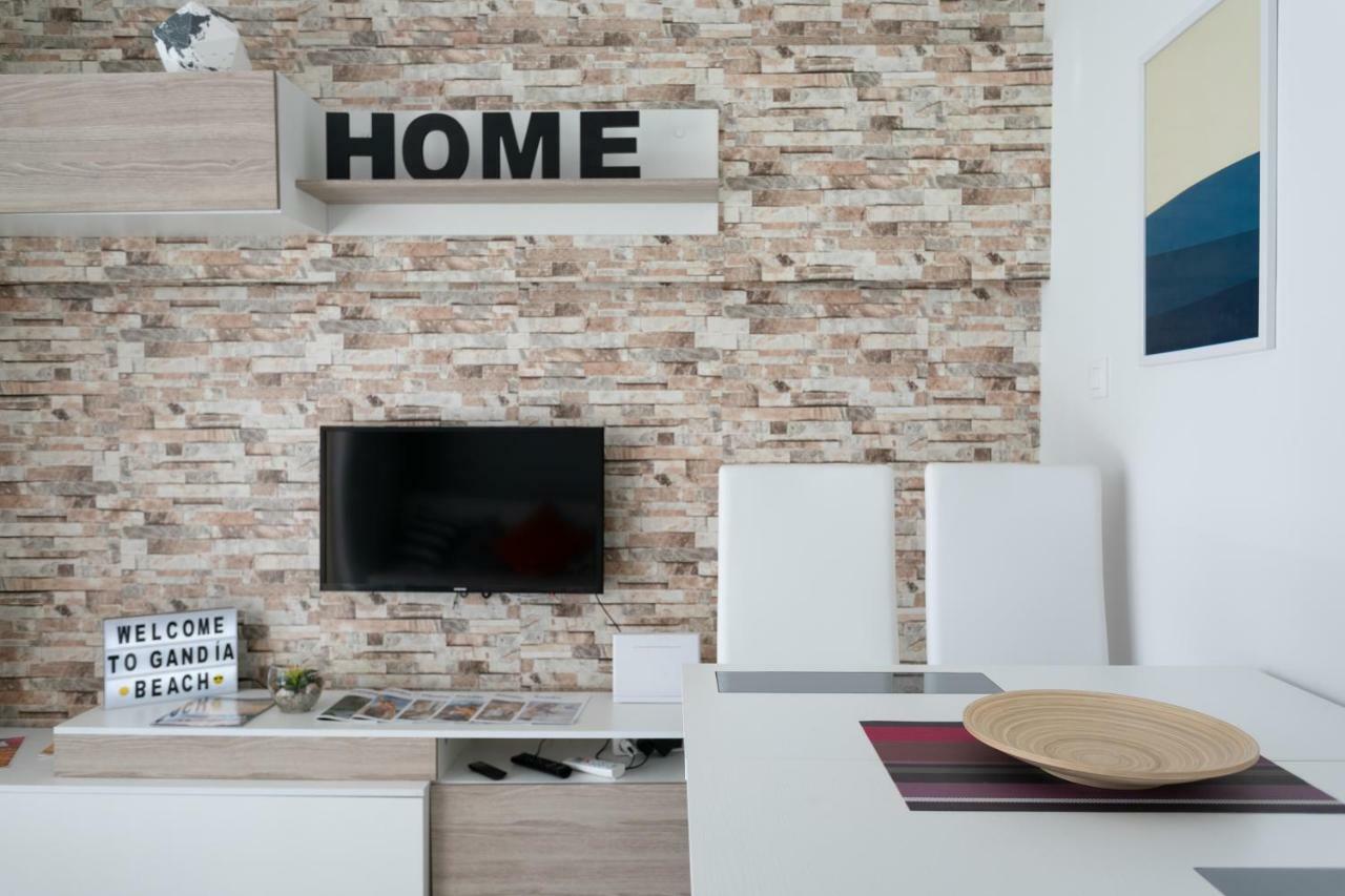 Apartamento Deluxe A 50M De Playa - Aire Wifi Gandia Luaran gambar